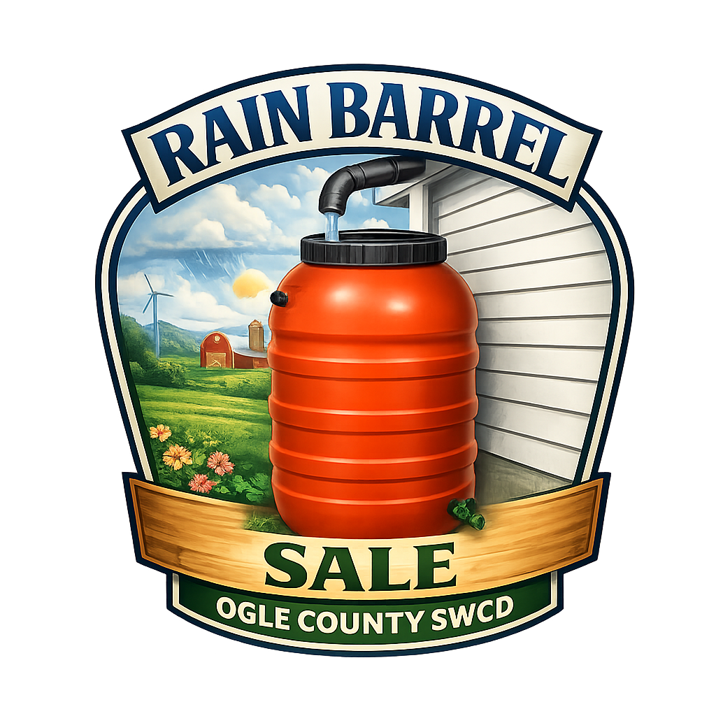 Rain Barrel Sale Logo